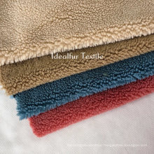 Short Pile Granules Plush/Imitation Wool Particles Polyester Fur